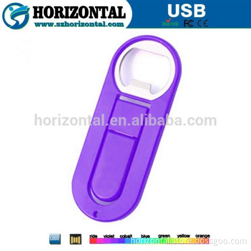 Free logo high speed wholesale plastic bottle opener usb pen drive with factory price